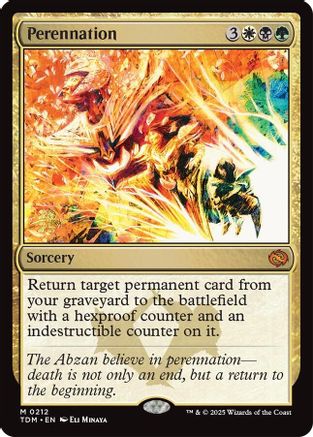 Perennation [Tarkir: Dragonstorm Prerelease Promos]-1