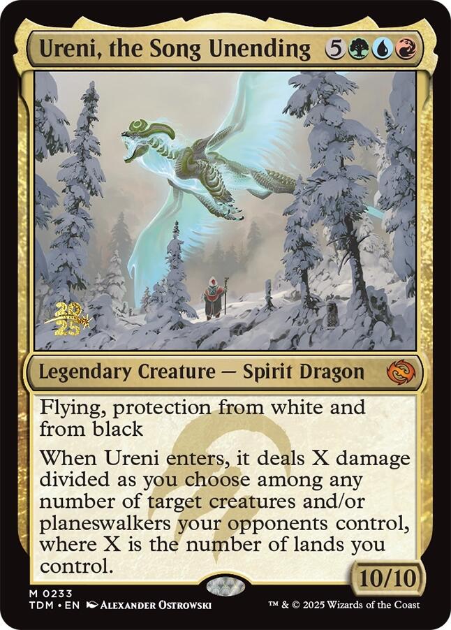 Ureni, the Song Unending [Tarkir: Dragonstorm Prerelease Promos]-1