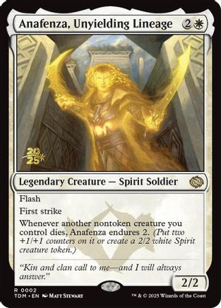 Anafenza, Unyielding Lineage [Tarkir: Dragonstorm Prerelease Promos]-1