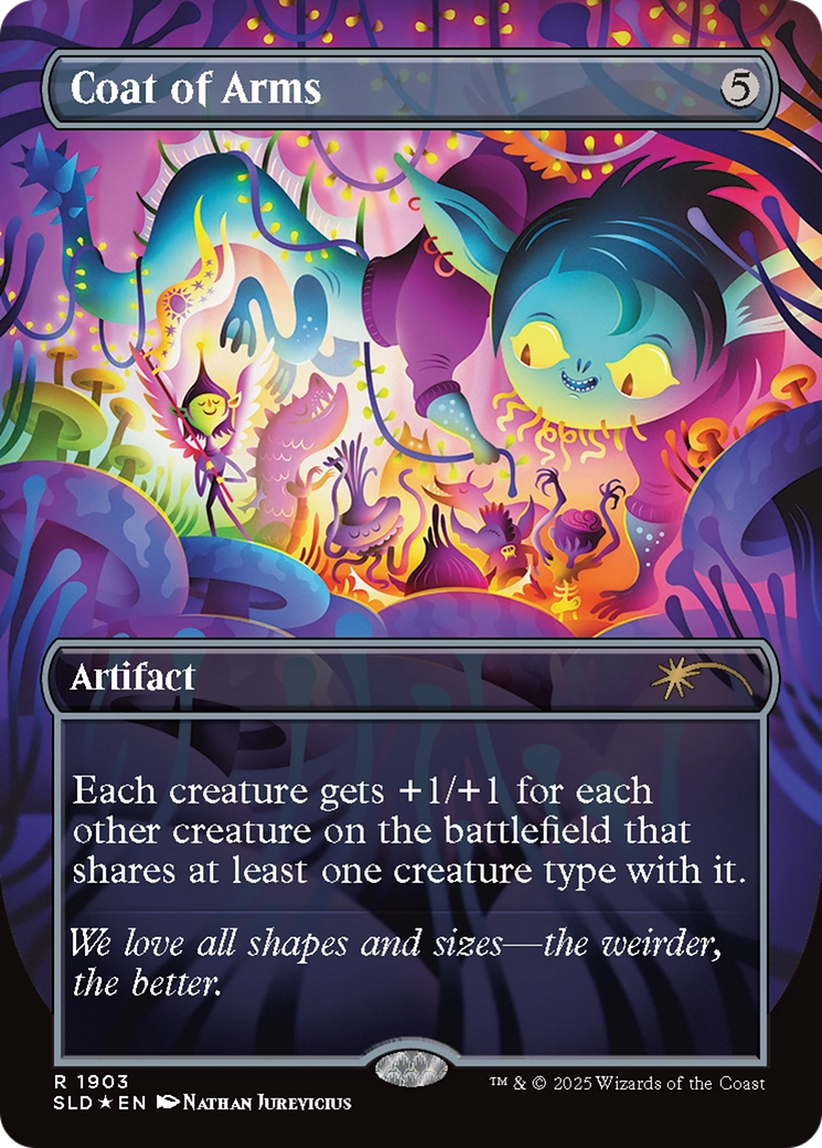 Coat of Arms (Double Rainbow Foil) [Secret Lair Drop Series]-1
