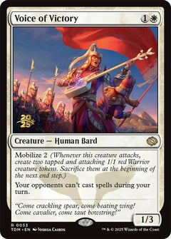 Voice of Victory [Tarkir: Dragonstorm Prerelease Promos]-1