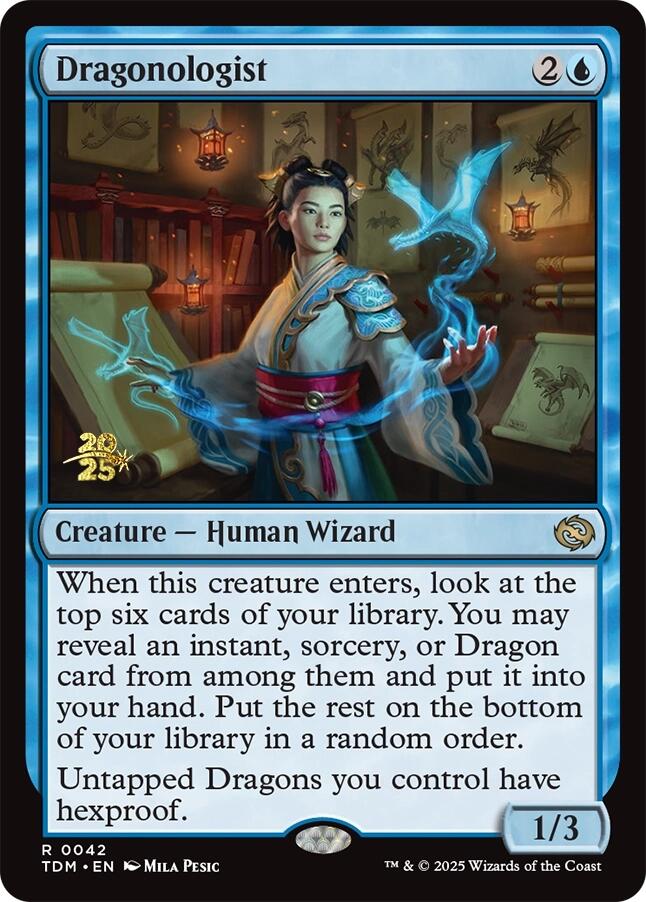 Dragonologist [Tarkir: Dragonstorm Prerelease Promos]-1