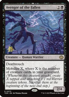 Avenger of the Fallen [Tarkir: Dragonstorm Prerelease Promos]-1