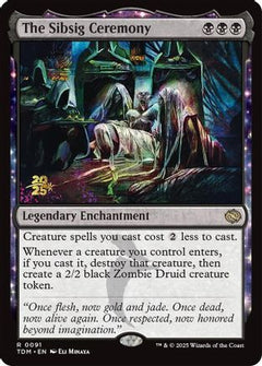 The Sibsig Ceremony [Tarkir: Dragonstorm Prerelease Promos]-1