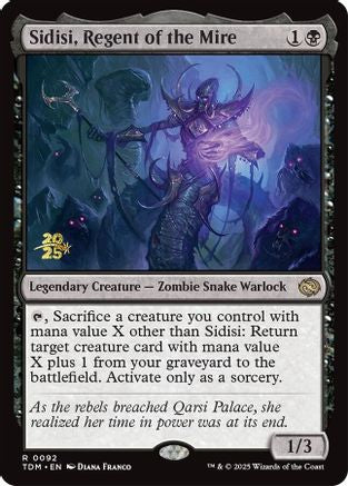 Sidisi, Regent of the Mire [Tarkir: Dragonstorm Prerelease Promos]-1