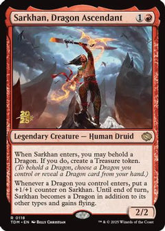 Sarkhan, Dragon Ascendant [Tarkir: Dragonstorm Prerelease Promos]-1