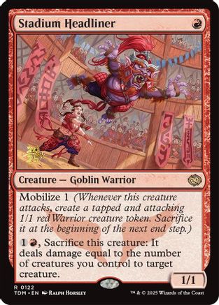 Stadium Headliner [Tarkir: Dragonstorm Prerelease Promos]-1