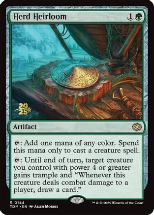 Herd Heirloom [Tarkir: Dragonstorm Prerelease Promos]-1