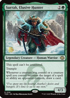 Surrak, Elusive Hunter [Tarkir: Dragonstorm Prerelease Promos]-1