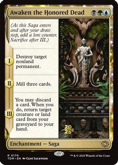Awaken the Honored Dead [Tarkir: Dragonstorm Prerelease Promos]-1