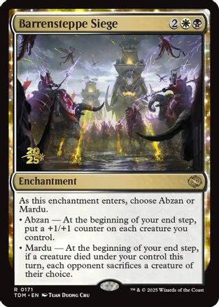 Barrensteppe Siege [Tarkir: Dragonstorm Prerelease Promos]-1