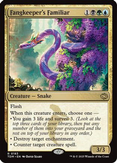 Fangkeeper's Familiar [Tarkir: Dragonstorm Prerelease Promos]-1