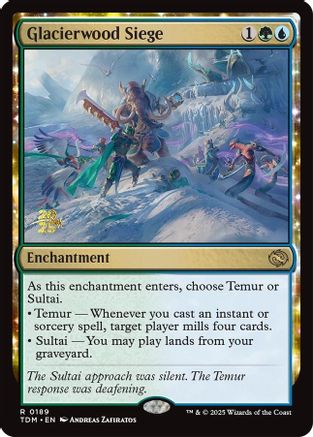 Glacierwood Siege [Tarkir: Dragonstorm Prerelease Promos]-1