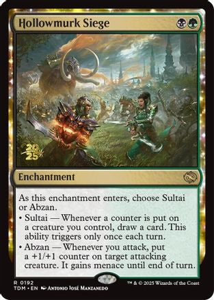 Hollowmurk Siege [Tarkir: Dragonstorm Prerelease Promos]-1
