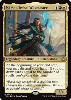 Narset, Jeskai Waymaster [Tarkir: Dragonstorm Prerelease Promos]-1