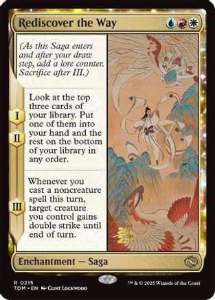 Rediscover the Way [Tarkir: Dragonstorm Prerelease Promos]-1