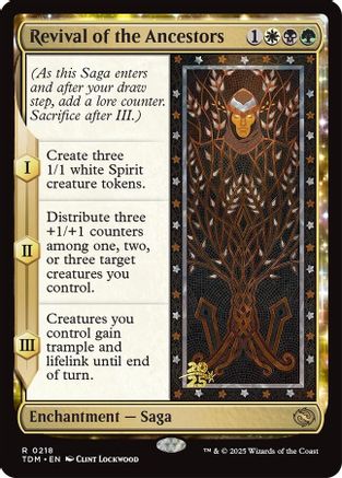 Revival of the Ancestors [Tarkir: Dragonstorm Prerelease Promos]-1