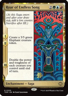 Roar of Endless Song [Tarkir: Dragonstorm Prerelease Promos]-1
