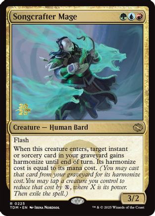 Songcrafter Mage [Tarkir: Dragonstorm Prerelease Promos]-1