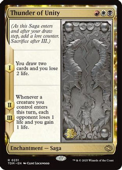 Thunder of Unity [Tarkir: Dragonstorm Prerelease Promos]-1