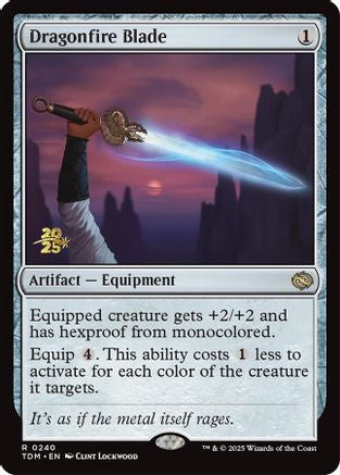 Dragonfire Blade [Tarkir: Dragonstorm Prerelease Promos]-1