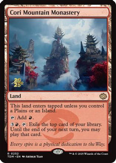 Cori Mountain Monastery [Tarkir: Dragonstorm Prerelease Promos]-1