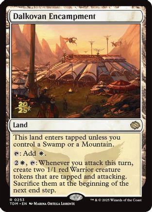 Dalkovan Encampment [Tarkir: Dragonstorm Prerelease Promos]-1