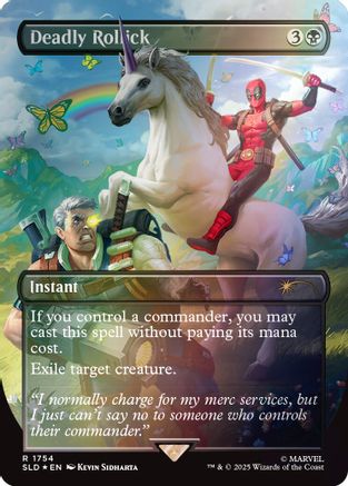 Deadly Rollick (Rainbow Foil) [Secret Lair Drop Series]-1