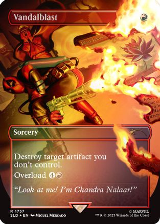 Vandalblast (1757) (Rainbow Foil) (SLD-1757) - Secret Lair Drop Foil-1