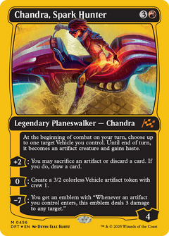 Chandra, Spark Hunter (First-Place Foil) [Aetherdrift]-1