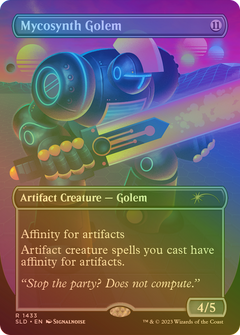 Mycosynth Golem (Rainbow Foil) [Secret Lair Drop Series]-1