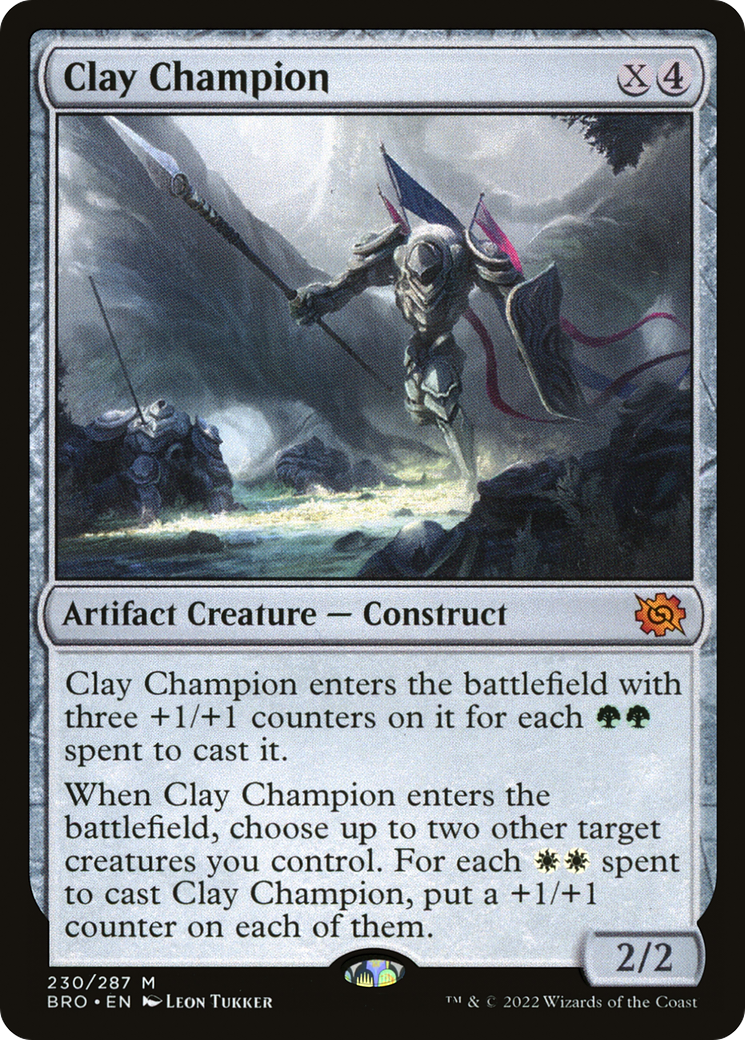 Clay Champion [The Brothers' War]-1