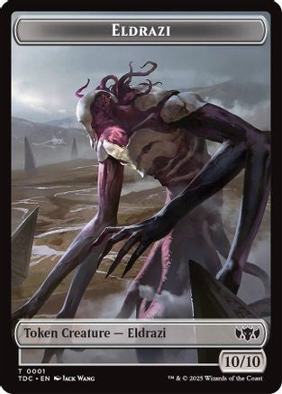 Eldrazi // Citizen Double-Sided Token [Tarkir: Dragonstorm Commander Tokens]-3