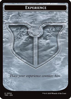 Experience // Treasure Double-Sided Token [Tarkir: Dragonstorm Commander Tokens]-5