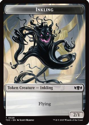 Inkling // Insect (0023) Double-Sided Token [Tarkir: Dragonstorm Commander Tokens]-4