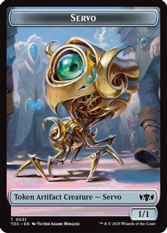 Servo // Warrior Double-Sided Token [Tarkir: Dragonstorm Commander Tokens]-4
