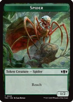 Spider // Bird Double-Sided Token [Tarkir: Dragonstorm Commander Tokens]-3