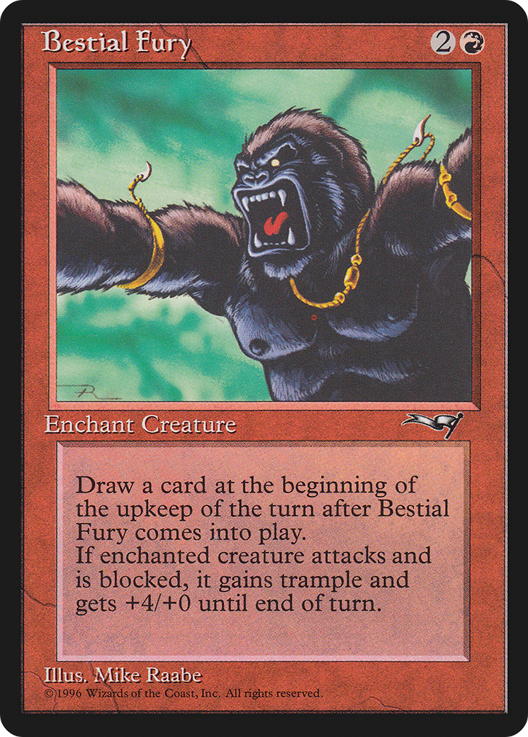 Bestial Fury (Fists Raised) [Alliances]-1