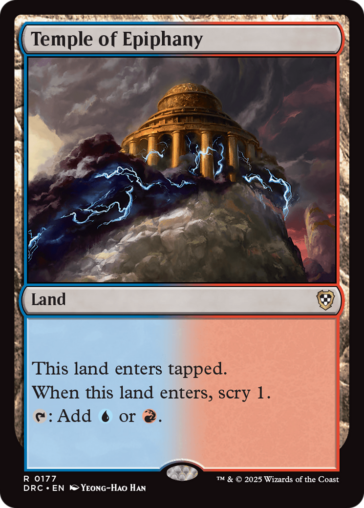 Temple of Epiphany [Aetherdrift Commander]-1