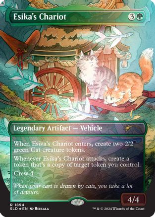 Esika's Chariot (Rainbow Foil) [Secret Lair Drop Series]-1