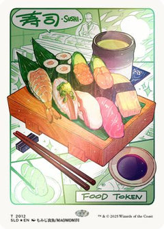 Food Token (2012) (Rainbow Foil) [Secret Lair Drop Series]-1