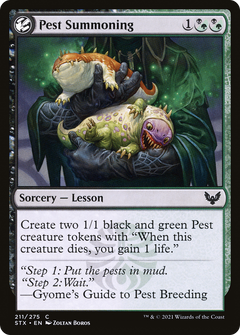 Pest Summoning [Strixhaven: School of Mages]-1