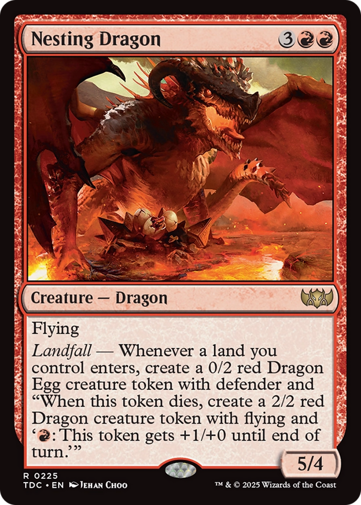 Nesting Dragon [Tarkir: Dragonstorm Commander]-1