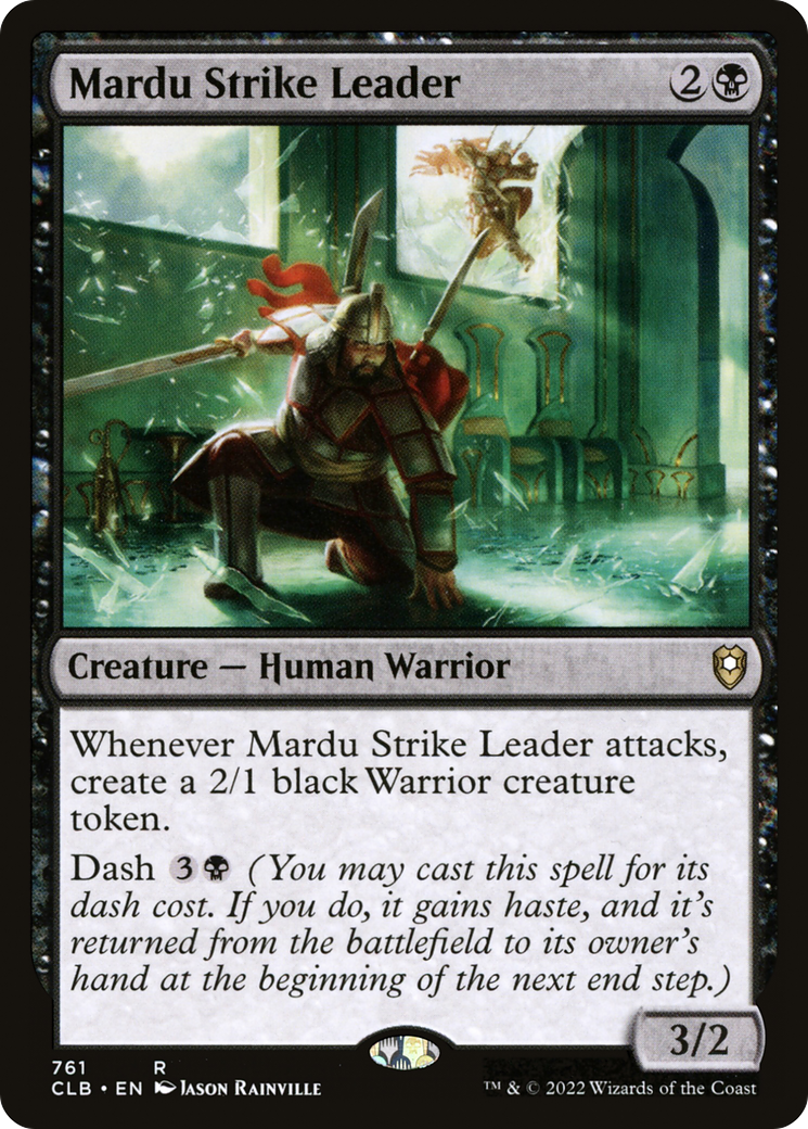 Mardu Strike Leader [Commander Legends: Battle for Baldur's Gate]-1