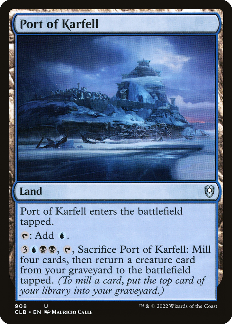 Port of Karfell [Commander Legends: Battle for Baldur's Gate]-1