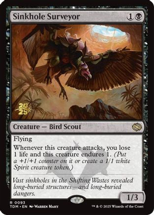 Sinkhole Surveyor [Tarkir: Dragonstorm Prerelease Promos]-1