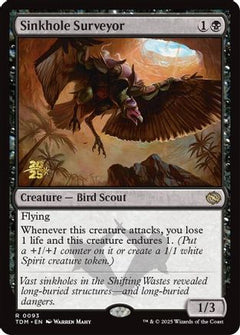 Sinkhole Surveyor [Tarkir: Dragonstorm Prerelease Promos]-1