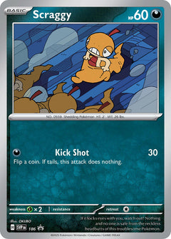 Scraggy (186) [Scarlet & Violet: Black Star Promos]-1