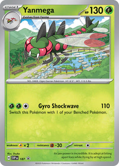 Yanmega (187) [Scarlet & Violet: Black Star Promos]-1