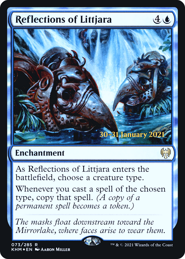 Reflections of Littjara [Kaldheim Prerelease Promos]-1
